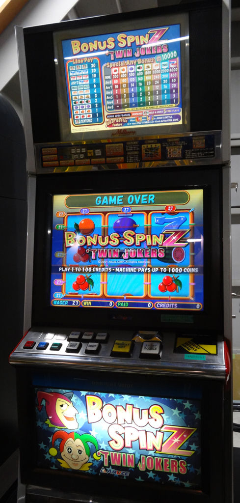メダゲー買った：アルゼ ボーナススピンZ ツインジョーカーズ