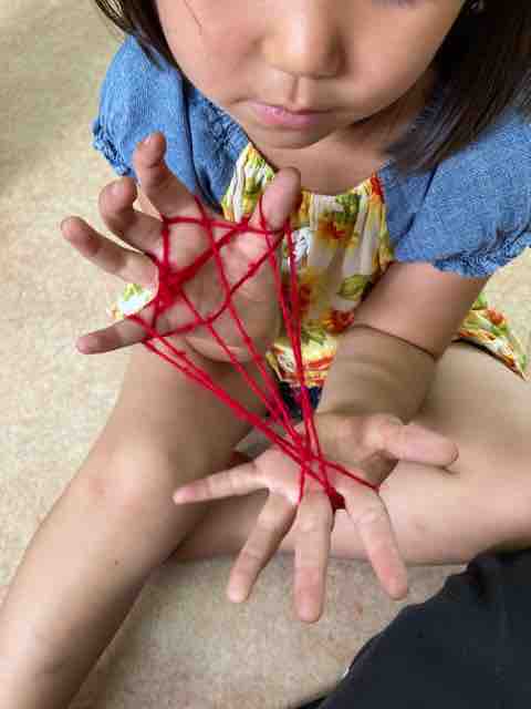 9月2日 あやとり めだか子供の家 日記