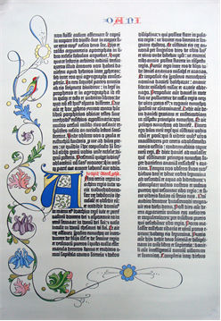 グーテンベルクの42行聖書