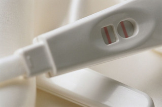 Don-Farrall-positive-pregnancy-test