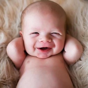 baby smile