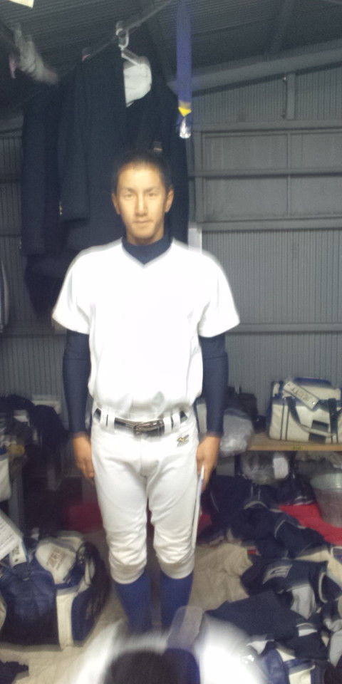 奈良大附属高校 野球部 公式戦用 ユニフォーム 高校野球 奈良大付 写真