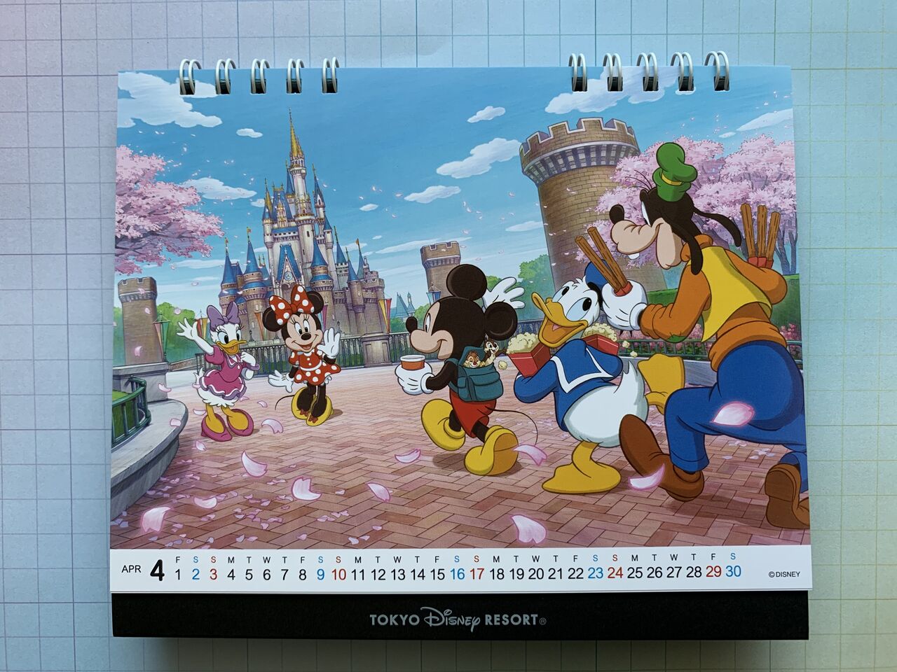 22年 東京ディズニーリゾート 卓上カレンダー Meeemo Blog