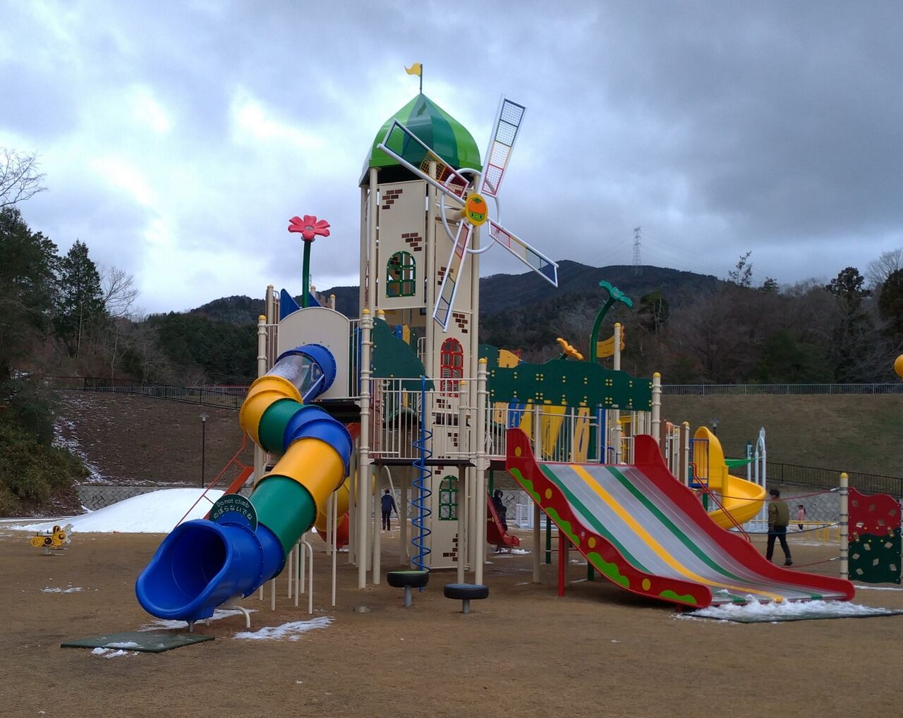 杉村公園でプチ雪合戦 和歌山県橋本市 ぼちぼち子育て記録