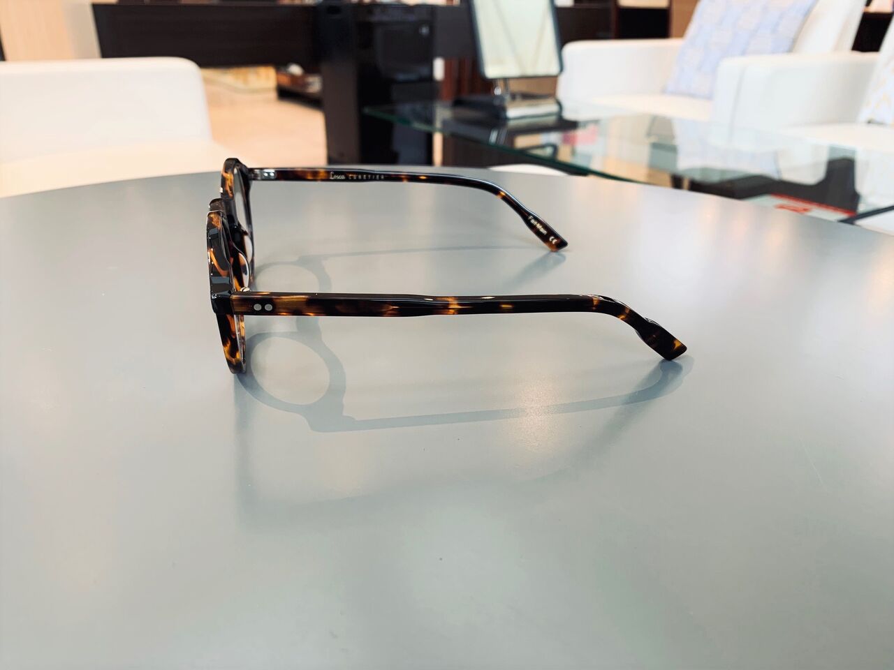 Lesca LUNETIER サングラス FANA ブラック ベッコウ柄 ファッション 