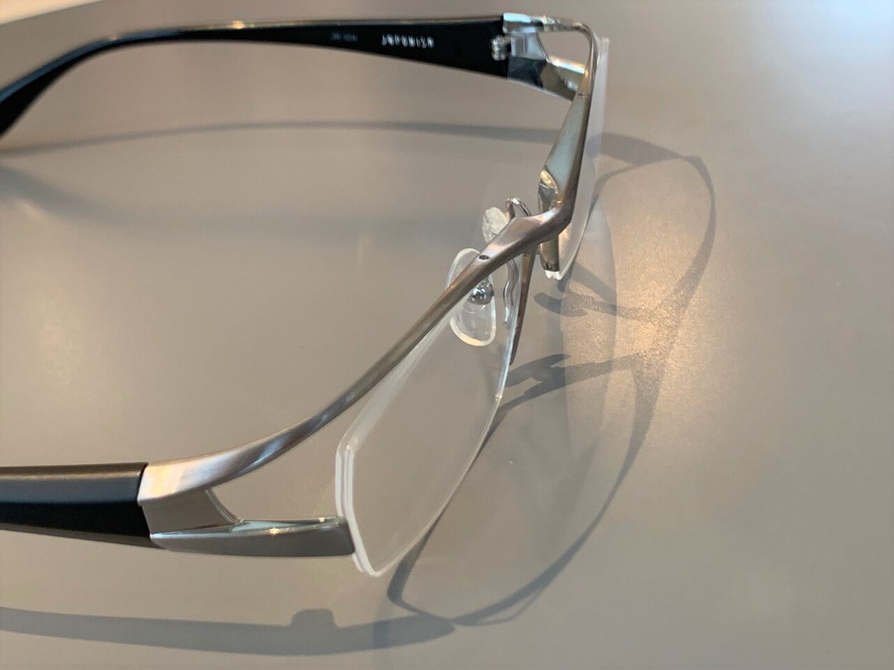 JAPONISM ジャポニズム ハーフリムメガネ JN-457 titanium