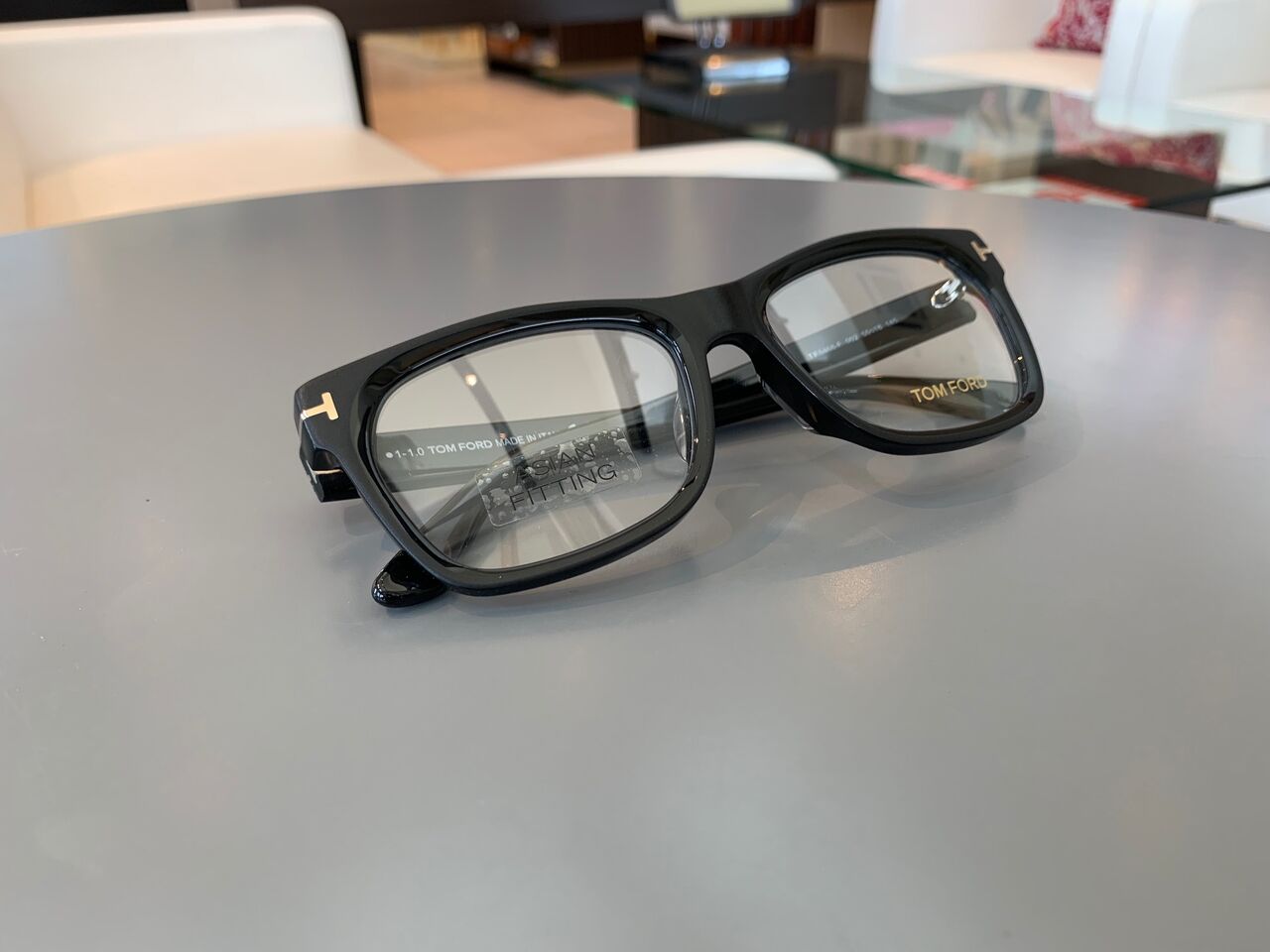 TOM FORD TF5468-F 002 マットブラック×ブラック メガネ トムフォード 