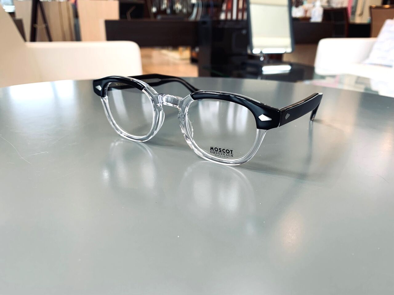 極美品正規品 モスコット レムトッシュ 44 ブラック モスコット