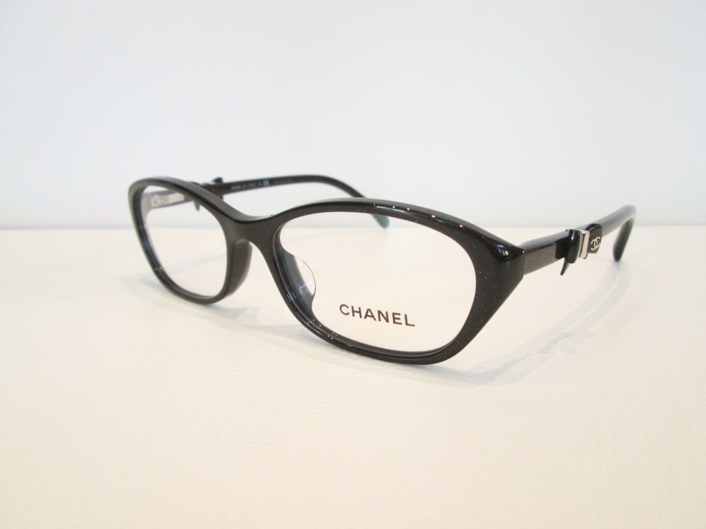 CHANEL  サイドリボンメガネ シャネル [ CHANEL ] ココマーク リボン 眼鏡フレーム パープル