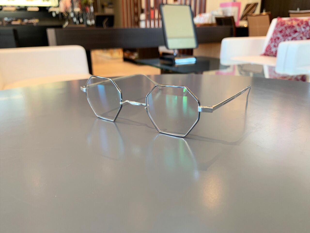 gelnot lindner オクタゴン　メガネ　シルバー925 gelnot lindner オクタゴンメガネシルバー925