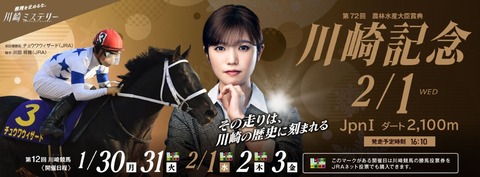 川崎記念2023競馬予想ポスター