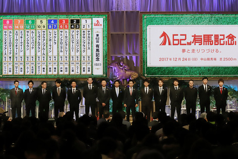 有馬記念2017予想は３頭ボックスで予想的中