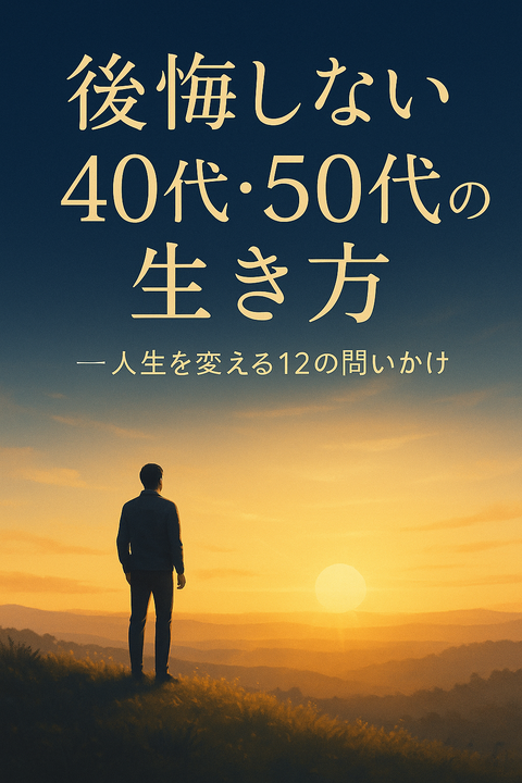 後悔しない40代・50代の生き方