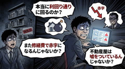 不動産投資失敗のトラウマ