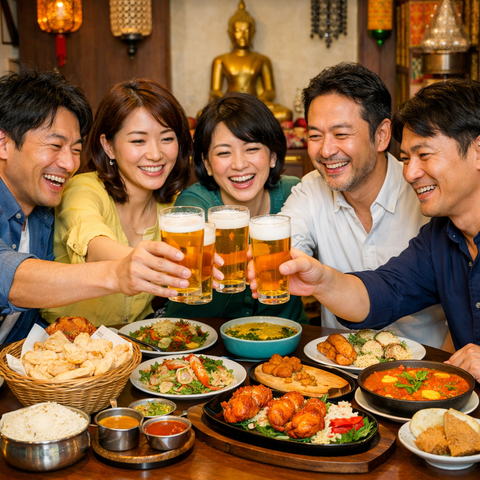 20251230_1129_楽しそうに乾杯_simple_compose_01kdphd273ef391ek76pm7exg6