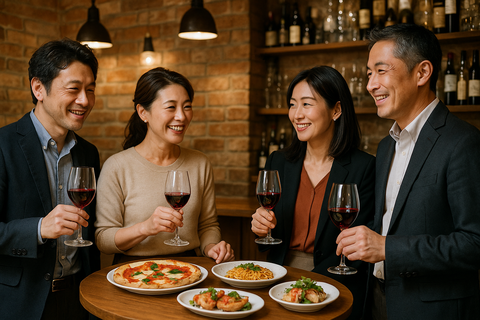 バルで立ち飲み