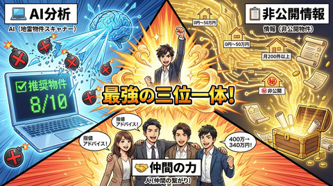 AI+情報+仲間の力