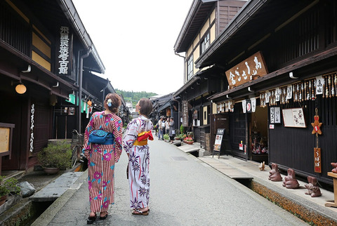 飛騨高山の町並み