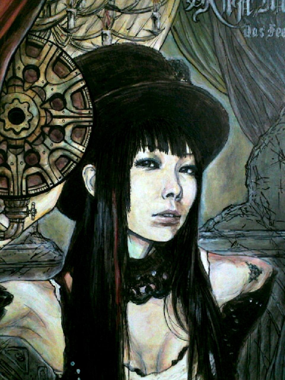 妖精帝國ゆい様聖誕祭用イラストの制作過程をざっくりまとめてみました  