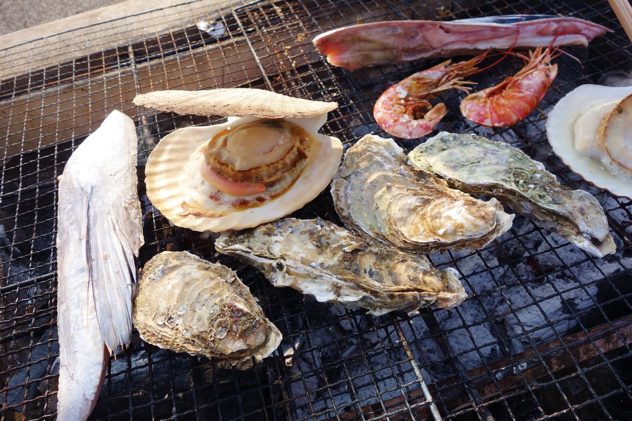 閖上朝市行ってみた ホッキ飯作ってみた 宮城県名取市閖上 Merの写真とか 閖上朝市行ってみた ホッキ飯作ってみた 宮城県名取市閖上 Merの写真とか