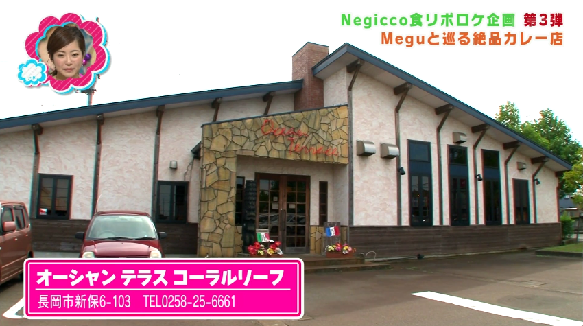 新潟 長岡 オーシャン テラス コーラルリーフ Meguのカレー通信 新潟 長岡 オーシャン テラス コーラルリーフ Meguのカレー通信