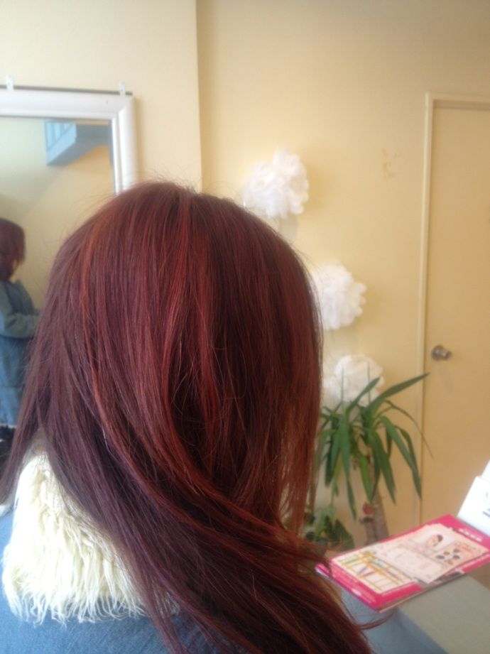 赤い髪 富山市山室の美容室coeur クール のブログ