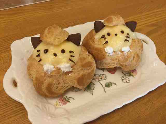 猫 シュークリーム Meguのまいにち記録 ４児ままの育児日記