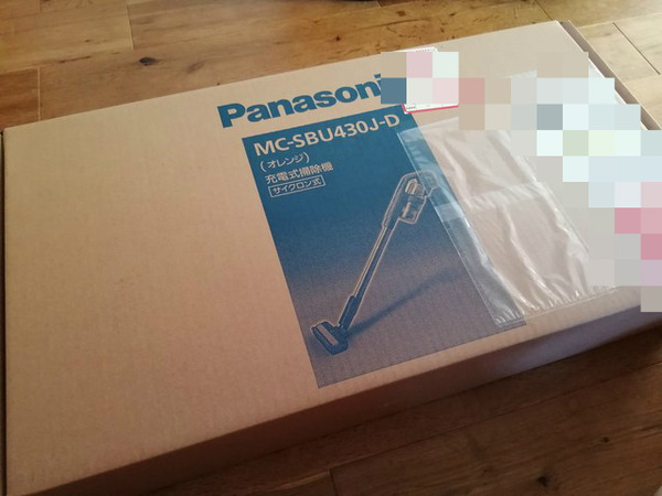 Panasonic パワーコードレススティック掃除機 MC-SBU430J : ～4児まま