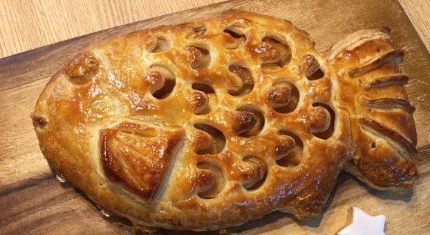 生後100日 手作りアップル鯛とアイシングクッキーでお祝い Meguのまいにち記録 ４児ままの育児日記