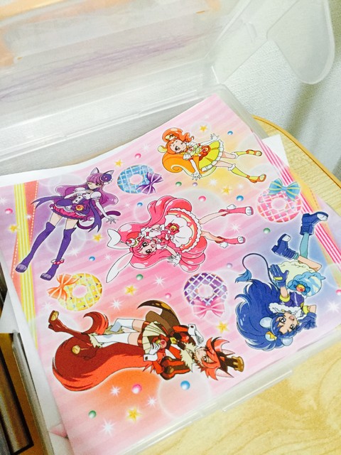 プリキュア折り紙でピック作り 4児まま Megu の育児日記 プリキュア折り紙でピック作り 4児まま Megu の育児日記