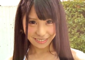 美巨乳Gカップ、花岡加菜!秋葉原のメイド喫茶の美少女がAVデビュー・・・