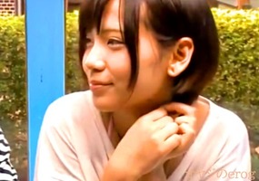 生ハメ、稲村ひかり!マジックミラー号でオイルマッサージに欲情しちゃって・・・