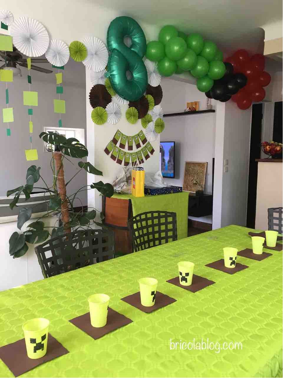 マインクラフト パーティー お金をかけないdiy 手探りブログ