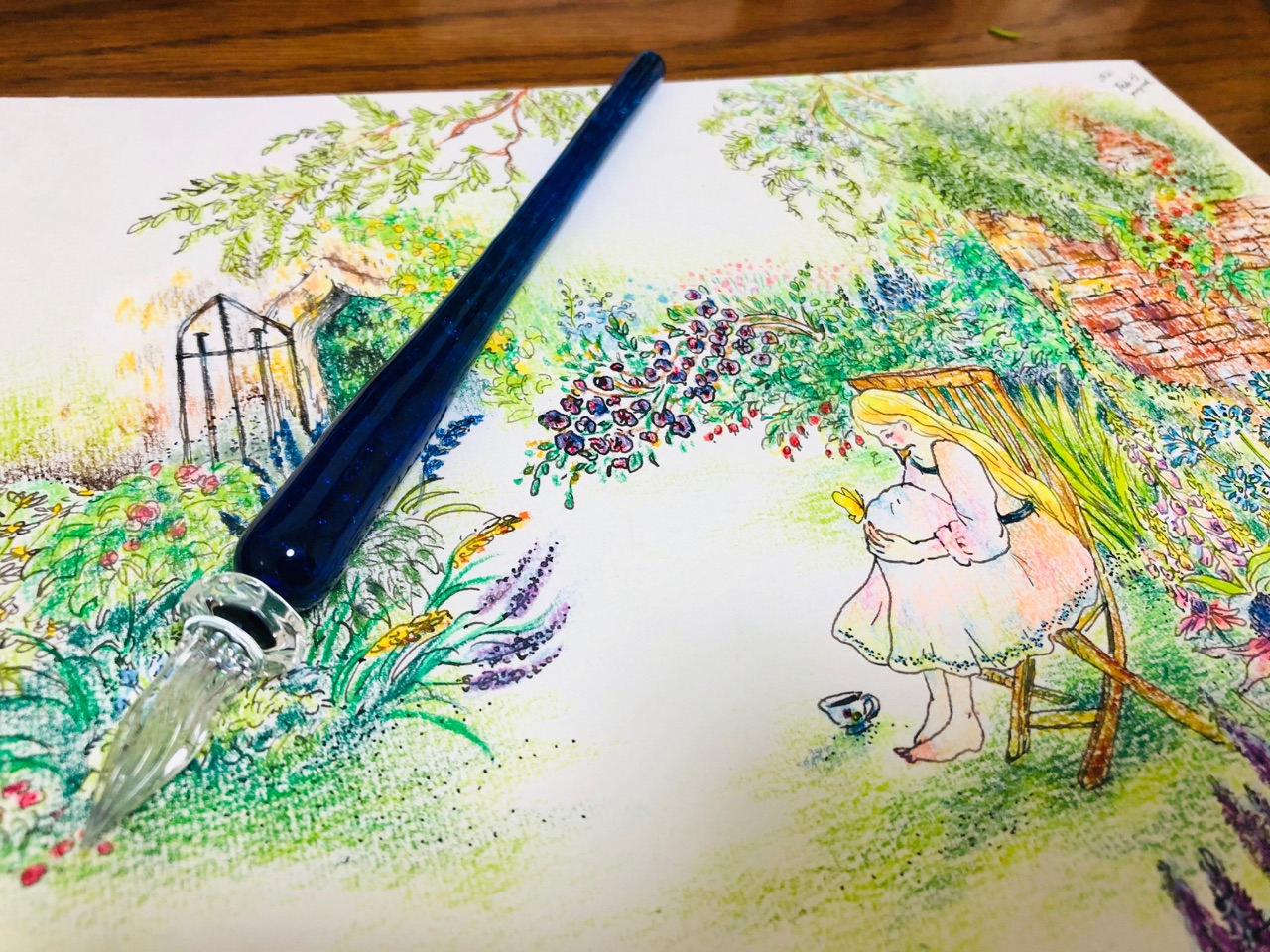 ガラスペン 窓と日記 ガラスペン 窓と日記