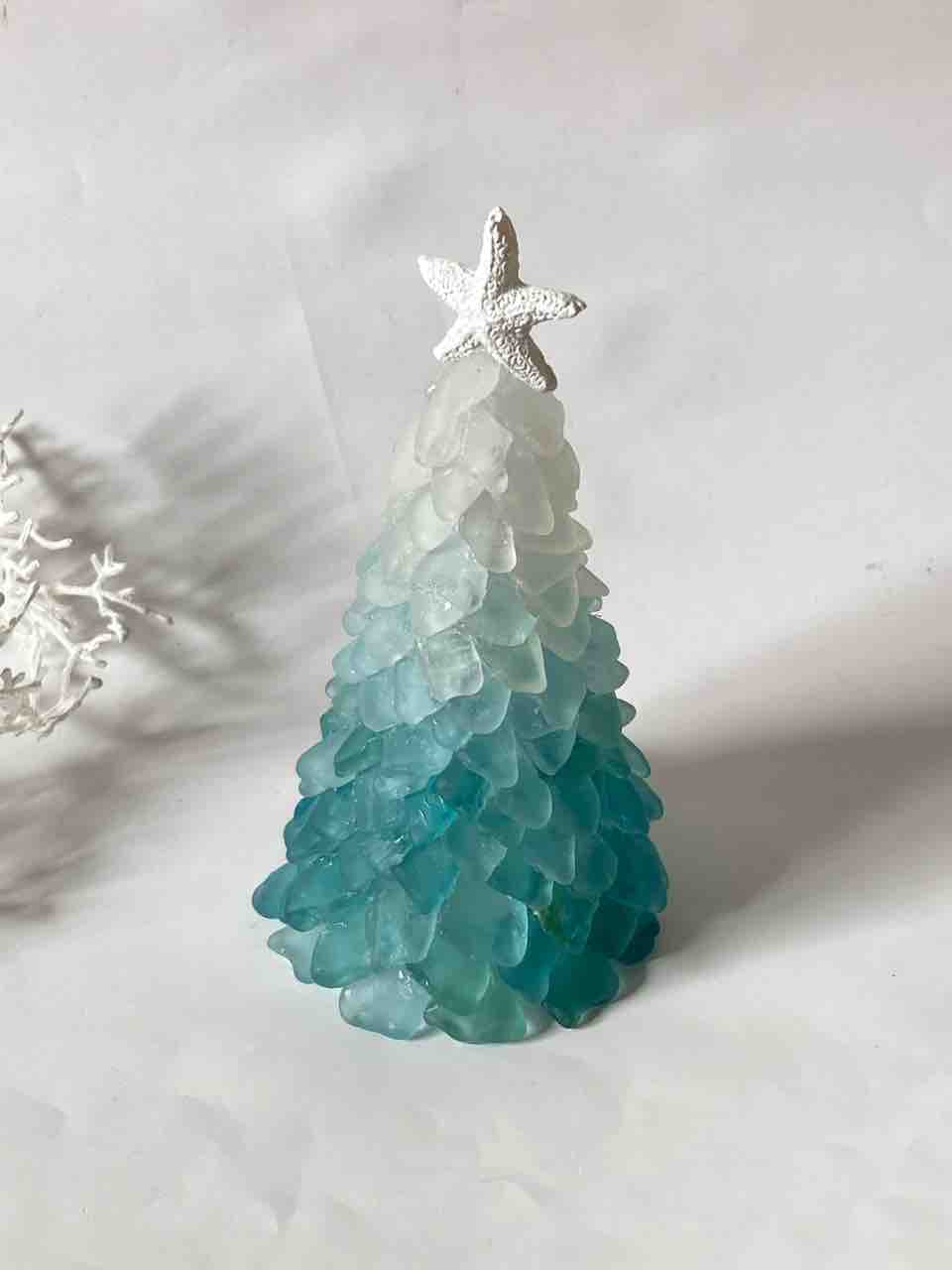 海からの贈り物でハンドメイド その21〜シーグラスのツリーpart2 海からの贈り物でハンドメイド その21〜シーグラスのツリーpart2