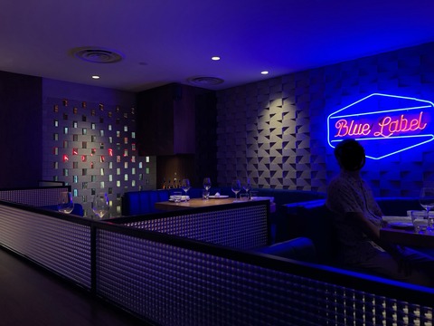 blue label pizzaシンガポール