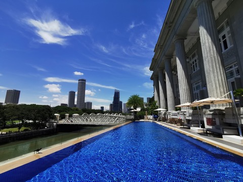 The Fullerton hotel 宿泊記 シンガポール