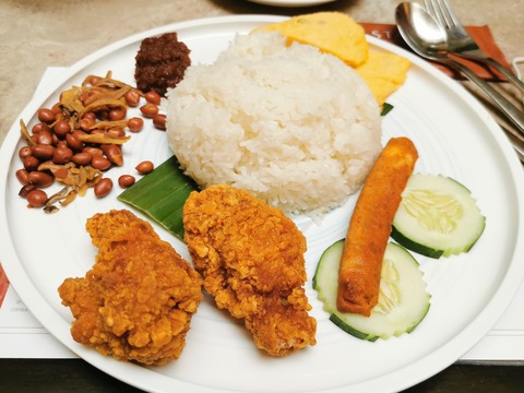 The Fullerton hotel 朝食 宿泊記 シンガポール