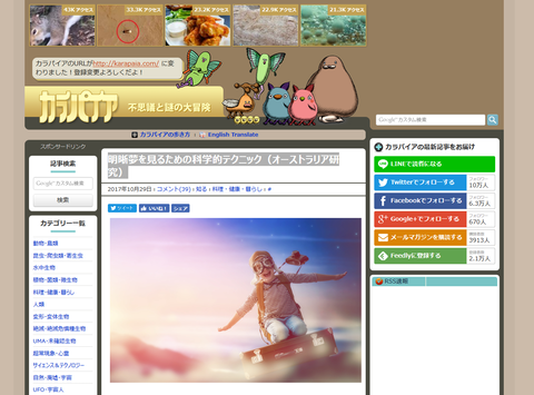 Screenshot-2017-10-31 明晰夢を見るための科学