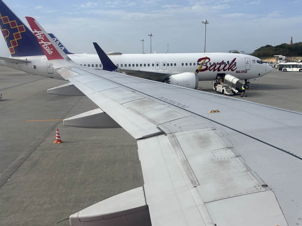 エアアジア初搭乗 定刻発着&機内でのバッテリー収納についてはアナウンス無く(那覇－桃園) : 好吃 好酒 好台湾！