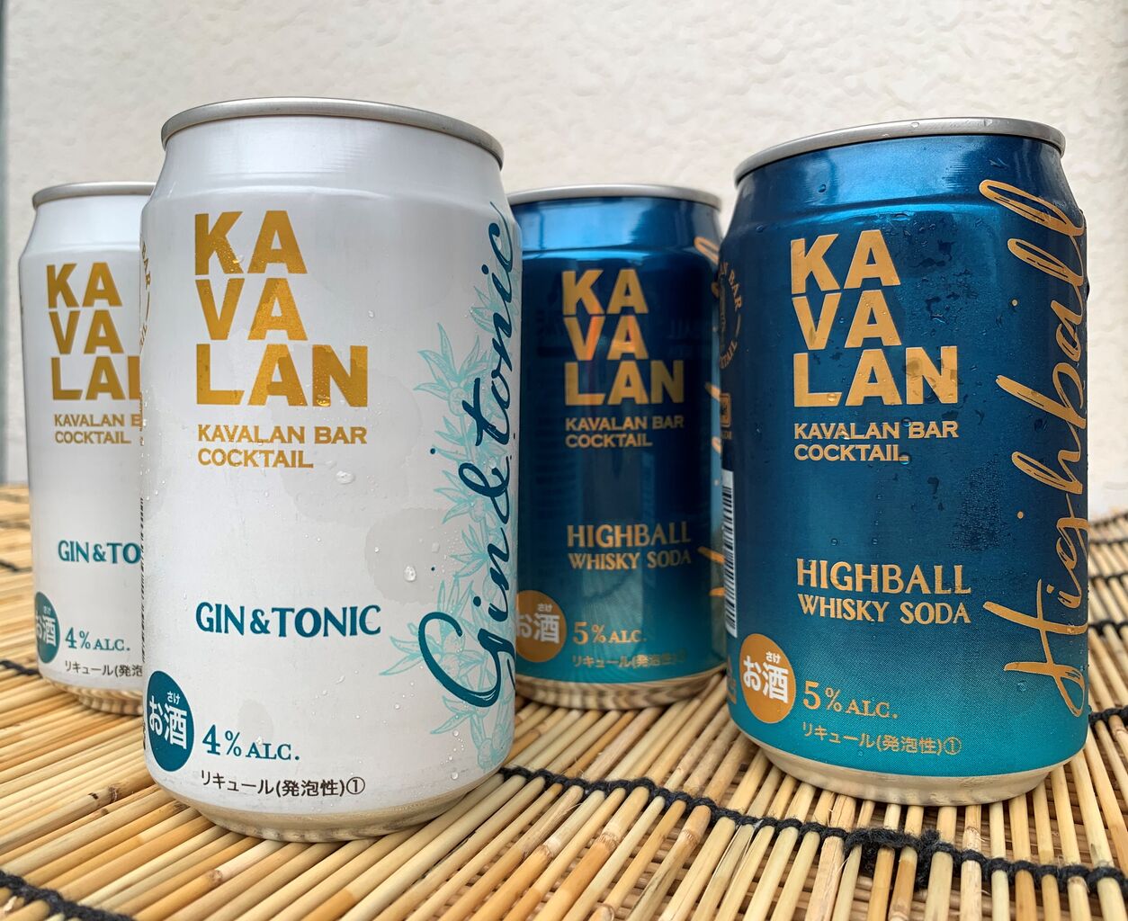 台湾kavalanハイボール ジントニック なぜ糖類を入れてしまったの 好吃 好酒 好台湾