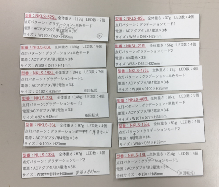 ③型番+3行