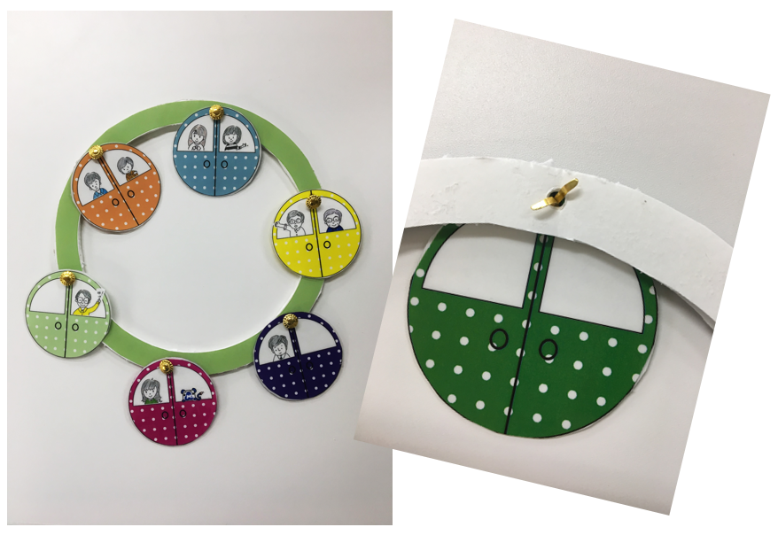 クルクル回るモーターで作品作り 観覧車編 続き ワクワク販促探検ブログ