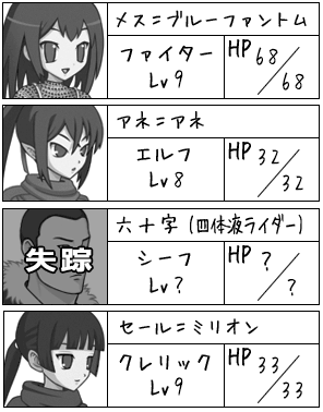 ステータス：レベル９になったの