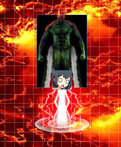 現在位置⑤メスジャーンプ!