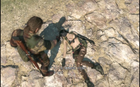 顔面ソニーレイ メタルギアソリッド５ ザ ファントムペインとガンダムのパロディ小芝居