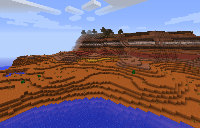 バイオームいろいろ あの山なくなったの