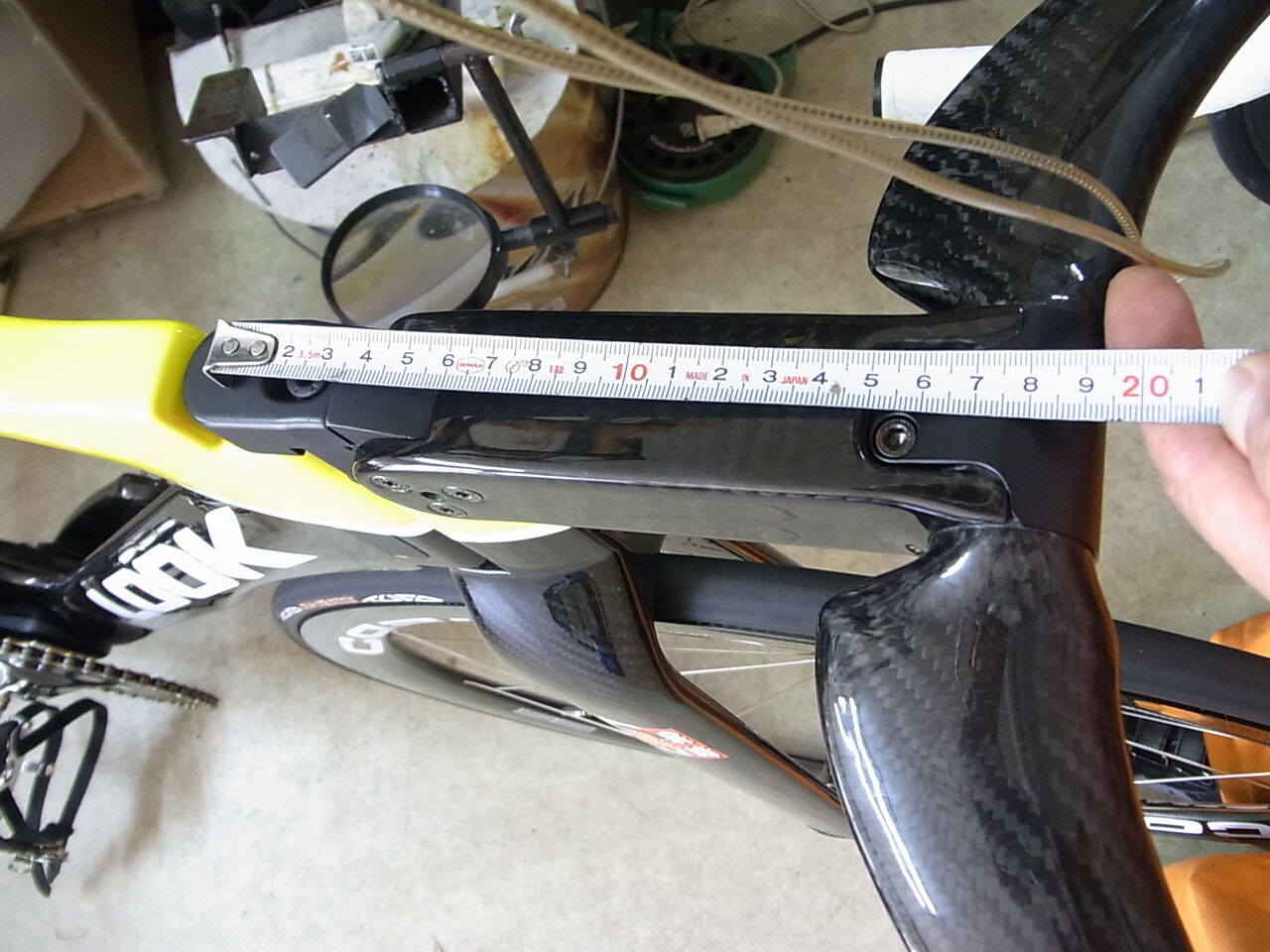 LOOK トラックステム 90㎜ L96 R96 T20用 東村山一丁目 LOOK