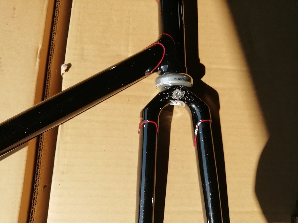 クロモリピストフレーム gan well pro クロモリオーダーピストフレーム