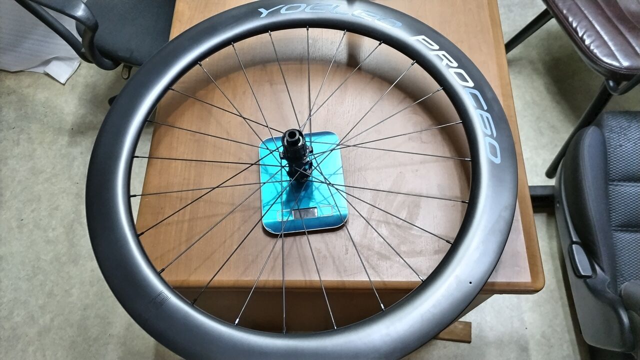 【美品】YOELEO SAT C60 DB PRO NXT SL2 前後セット YOELEO（ヨーレオ）SAT C60 DB PRO NxT SL2 カーボンホイール
